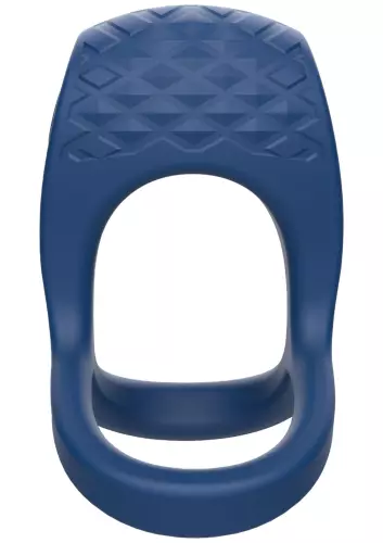 Vibrating Cockring Brutal 45 mm Blue – 3/7