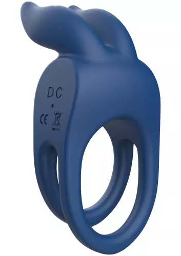 Vibrating Cockring Fierce Rabbit 30mm Blue – 4/7