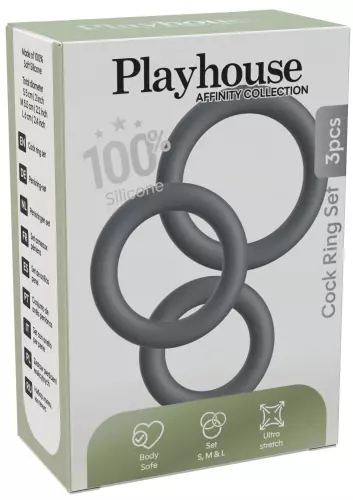 Set aus 3 Cockrings Plizplay 35-45mm – 2/4