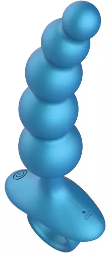 Vibrierender Plug Blueballs 12 x 3cm – 7/10
