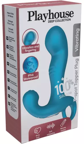 Vibrierender Prostata-Stimulator Bluespot 10 x 3,5cm – 2/9