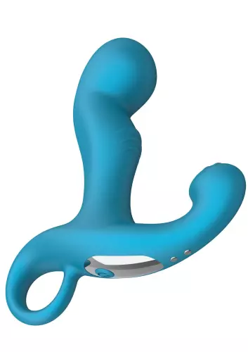 Vibrierender Prostata-Stimulator Bluespot 10 x 3,5cm – 6/9