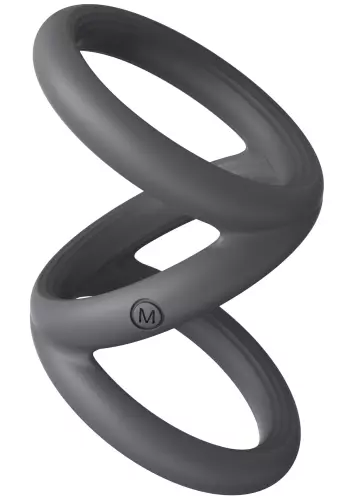 Cockring Triplicock Grau M 45mm – 1/6