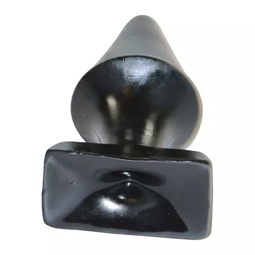 Butt Plug Zizi Stopper 10 x 5 cm Schwarz – 3/4