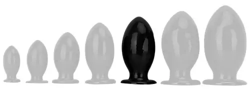Plug Rugby egg XXL 14 x 7.5cm – 1/4