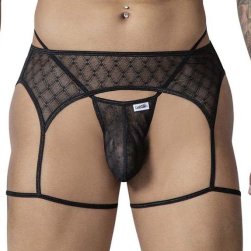 String Porte-jarretelles Geolix Noir