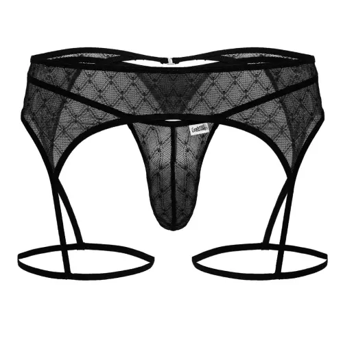 String Strumpfhalter Geolix Schwarz – 4/7