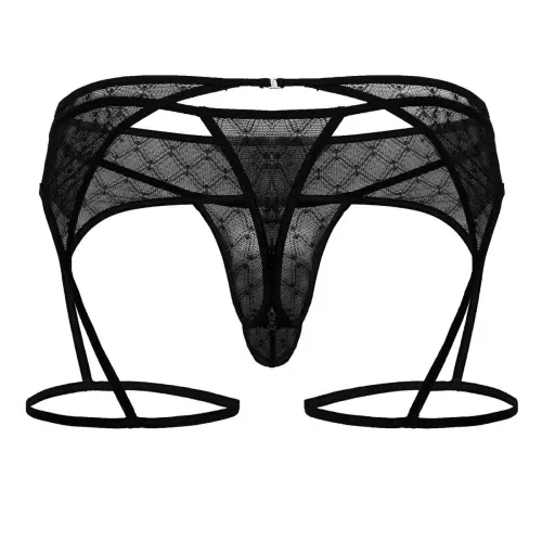 String Strumpfhalter Geolix Schwarz – 6/7