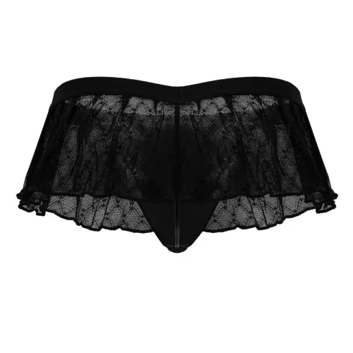 Geolix Black String-Skirt – 6/7