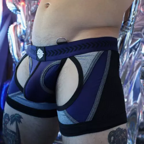 Jock Boxer Mister Luxe Marineblau – 1/6