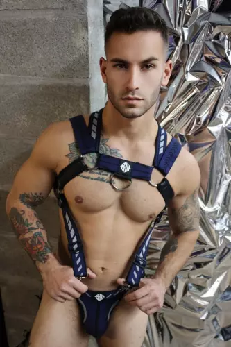 Harness Mister Luxe Marineblau – 11/14