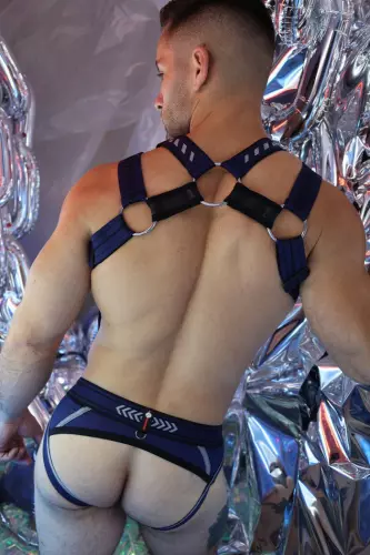 Harness Mister Luxe Marineblau – 13/14