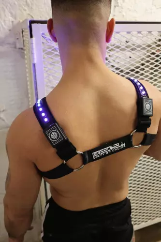 Prismaglow Luminous Harness Black – 9/11