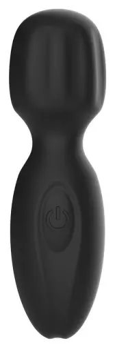 Mini Wand Lunius 11cm Schwarz - 10 Vibrationen – 1/5
