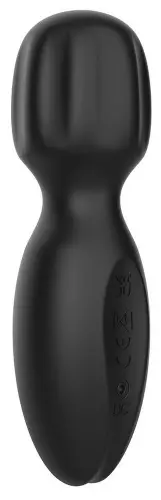 Mini Wand Lunius 11cm Schwarz - 10 Vibrationen – 3/5