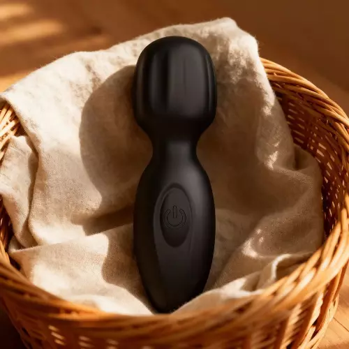 Mini Wand Lunius 11cm Schwarz - 10 Vibrationen – 4/5