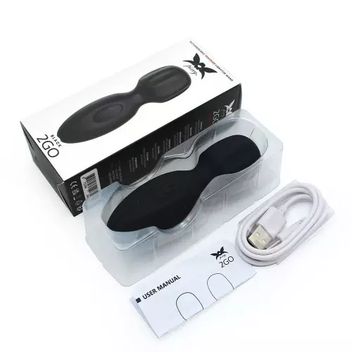 Mini Wand Lunius 11cm Schwarz - 10 Vibrationen – 5/5