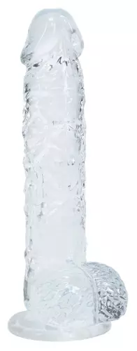 Dildo Crystal Clear Transparent 11 x 2,7cm – 5/6