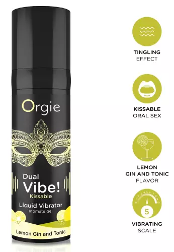 Stimulierendes Gel Dual Vibe Zitrone Gin Tonic 15ml – 3/3