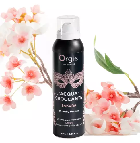 Massageschaum Sakura Acqua Croccante 150ml – 1/2