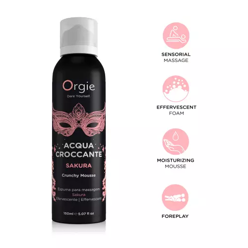 Massageschaum Sakura Acqua Croccante 150ml – 2/2