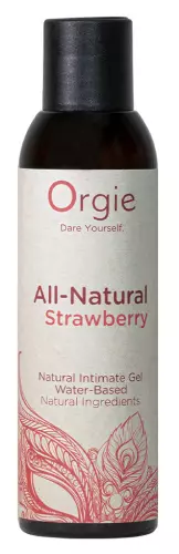 Gleitgel auf Wasserbasis All-natural Erdbeere 150ml – 1/2