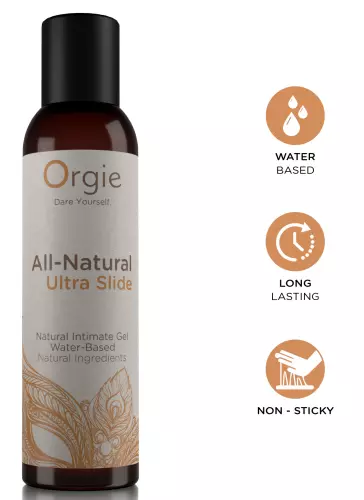 Gleitgel auf Wasserbasis All-natural Ultra Slide 150ml – 2/2