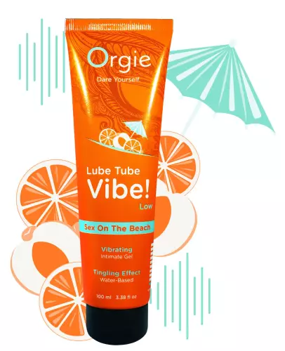 Gleitgel auf Wasserbasis Vibe! Low Sex on the Beach 100ml – 1/2