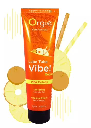 Gleitgel auf Wasserbasis Vibe! Medium Piña Colada 100ml – 1/2