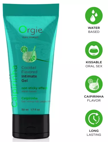 Aromatisiertes Gleitgel Cocktail Caipirinha 50ml – 2/2