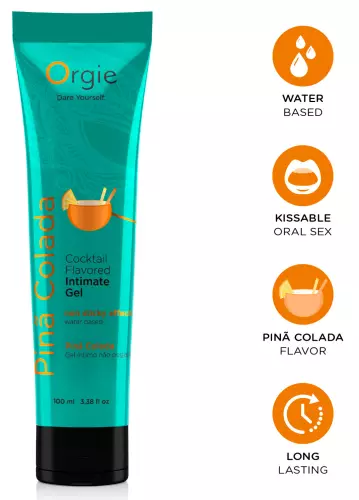 Aromatisiertes Gleitgel Cocktail Piña Colada 100ml – 2/2