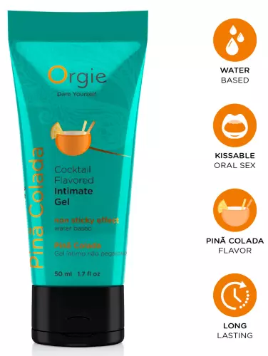 Aromatisiertes Gleitgel Cocktail Piña Colada 50ml – 2/2