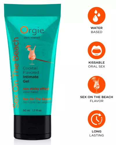 Aromatisiertes Gleitgel Cocktail Sex on the Beach 50ml – 2/2