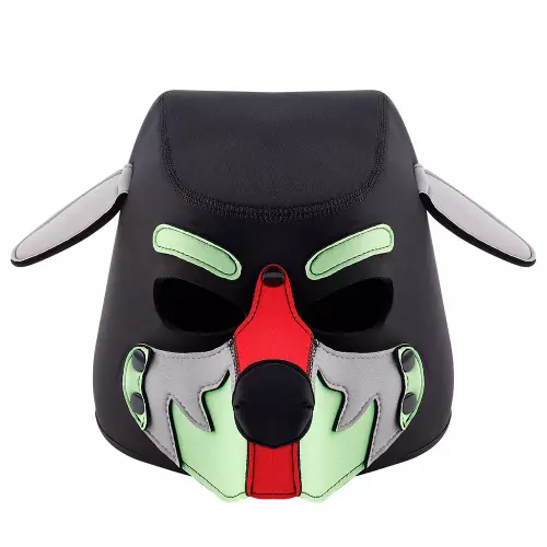 Kopfhaube Wolf Gang Schwarz-Grün – 2/3