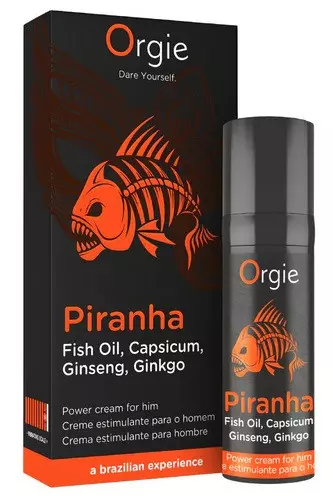 Stimulierende Penis-Creme Piranha 15ml – 1/2