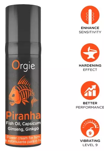 Stimulierende Penis-Creme Piranha 15ml – 2/2