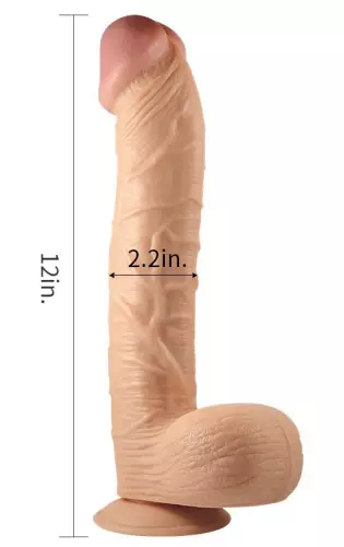 Dildo LEGENDARY 27 x 6 cm Flesh – 4/7