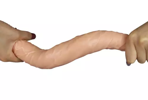 Double Dildo KILLER 35 x 4 cm Flesh – 5/9