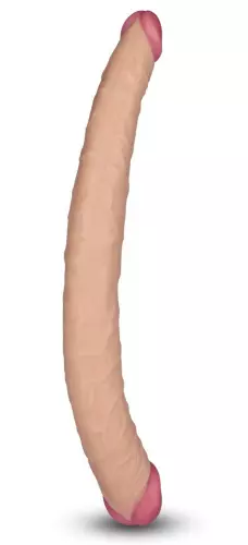 Double Dildo KILLER 35 x 4 cm Flesh – 7/9