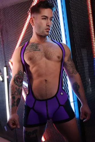 After Dark Violet Singlet – 7/10