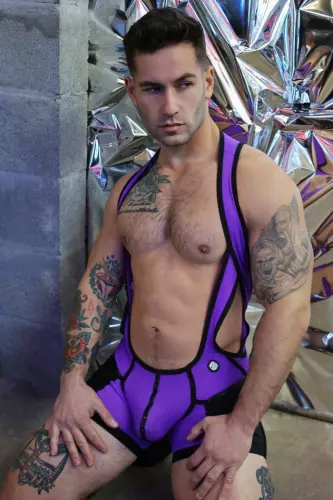 After Dark Violet Singlet – 9/10