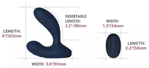 Prostate Stimulator Vick Neo 2 - 8 x 3cm – 8/9