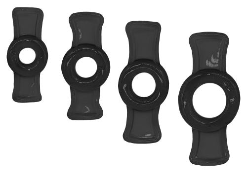 Mini Cockrings Bowring x 4 Black
