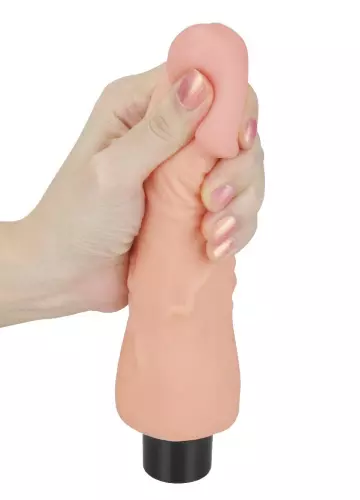 Vibrating Dildo Real Soft 14 x 4cm – 4/8