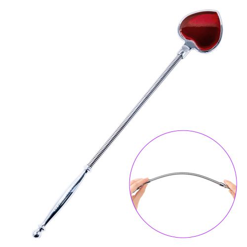 Flexibele paddle 39cm Anale plug RED HEART 9.5 x 1.3cm