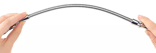 Flexibles Paddle 41cm Anal-Plug SILVER HEART 10 x 2cm – 5/5