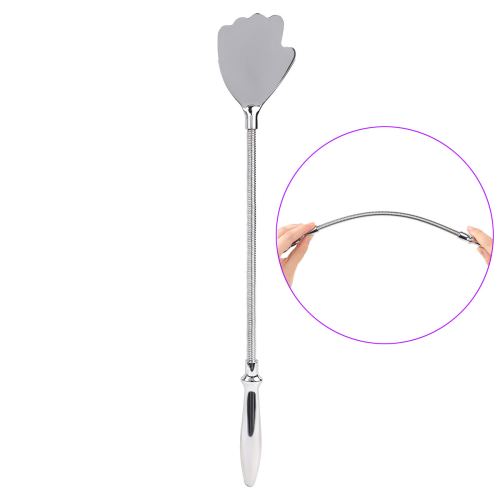 Flexibele paddle 42cm Anale plug Silver hand 10 x 2cm