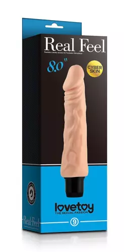 Vibrating Real Feel Dildo 17 x 4cm – 2/10