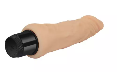 Vibrating Real Feel Dildo 17 x 4cm – 4/10