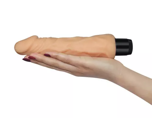 Vibrating Real Feel Dildo 17 x 4cm – 5/10